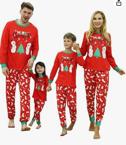 Ensemble Pyjama Famille Amazon